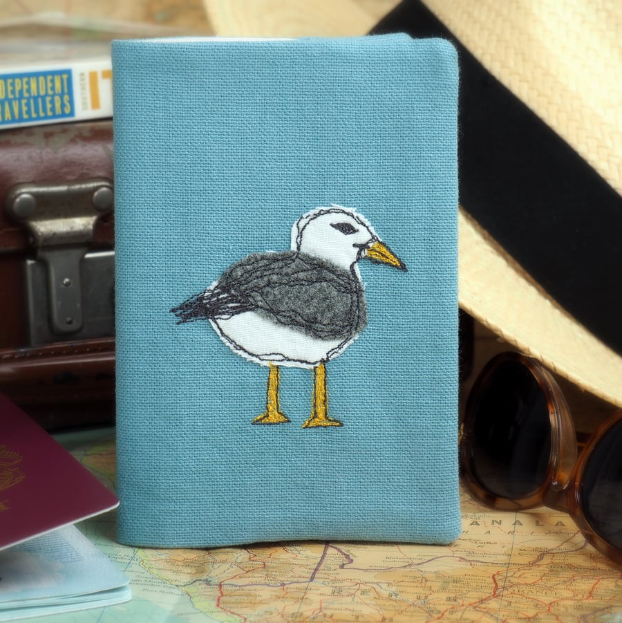 Passport Cover Wallet Seagull Nature Wildlife Bird