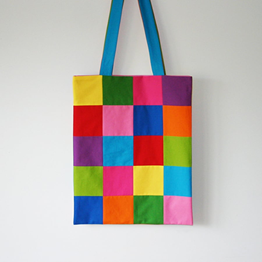 Colour explosion tote bag