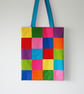 Colour explosion tote bag
