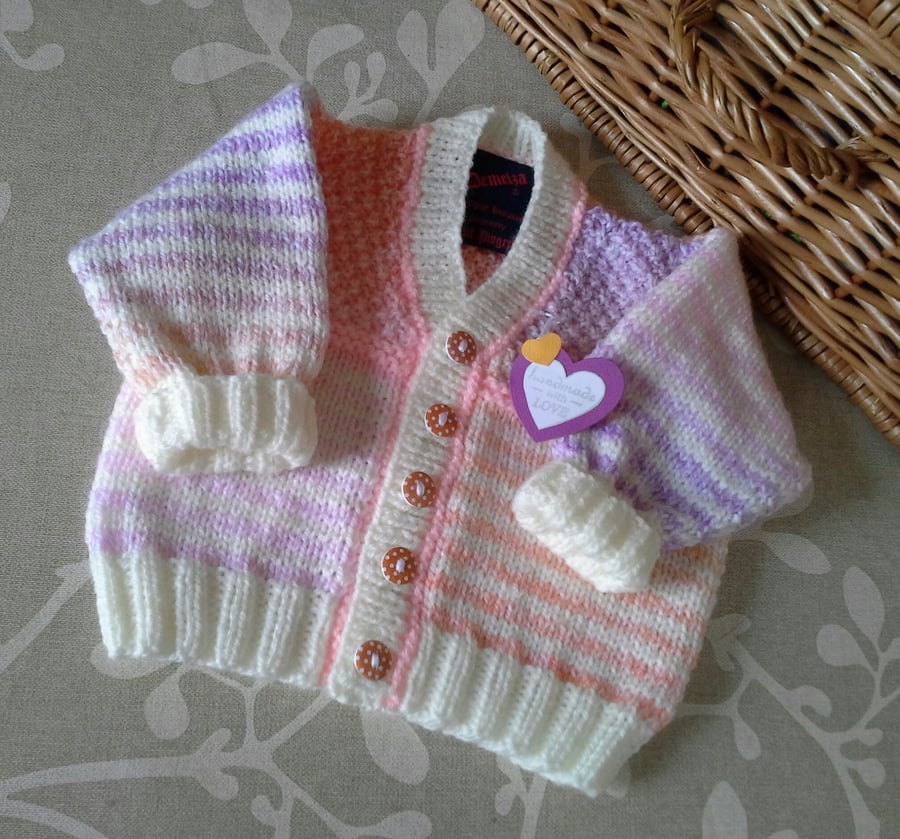 Baby Girl's Cardigan  0-6 months size