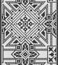267B - Christopher Dresser Stained Glass Window Cross Stitch Pattern MONO - Image 2