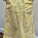 Girls dress yellow flowers age 4-5 years