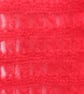 Crochet Broomstick Lace Scarf in Red Mohair - Image 4