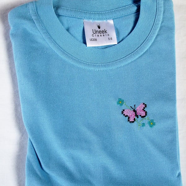 Butterfly T-shirt Age 5-6