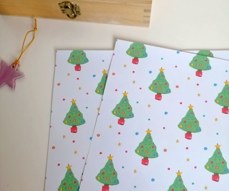 Christmas Tree Gift Wrap