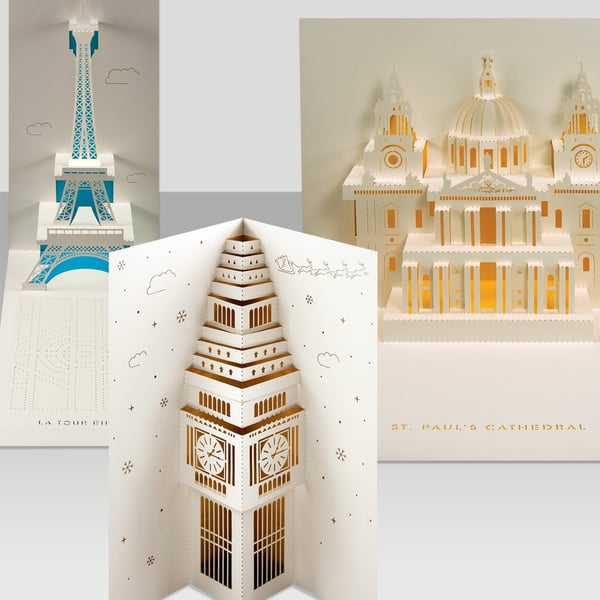 Any 5 pop-up cards (Choose your own)