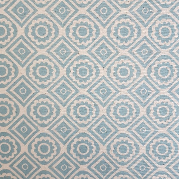 'Rebecca' Fabric in blue