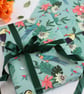 Gift Wrap single sheet with tag - Toucans, Parrots and Tropical Plants - Image 3