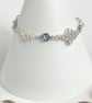 Crystal Sterling Silver Chainmaille Bracelet  - Image 4