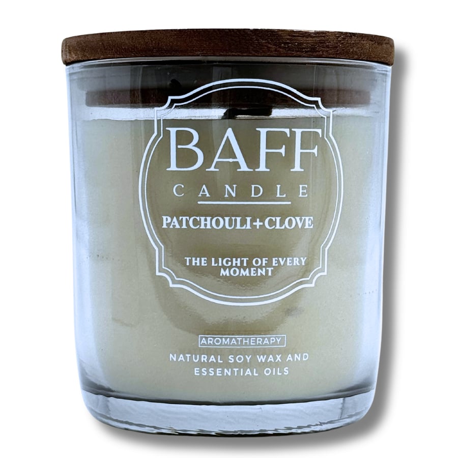 Patchouli Clove Soy Wax Luxury Candle