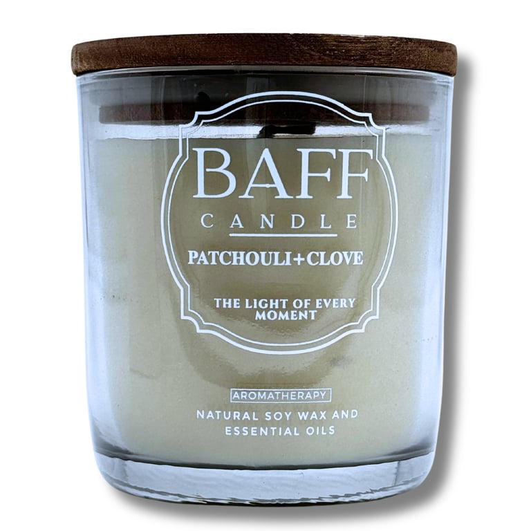 Patchouli Clove Soy Wax Luxury Candle