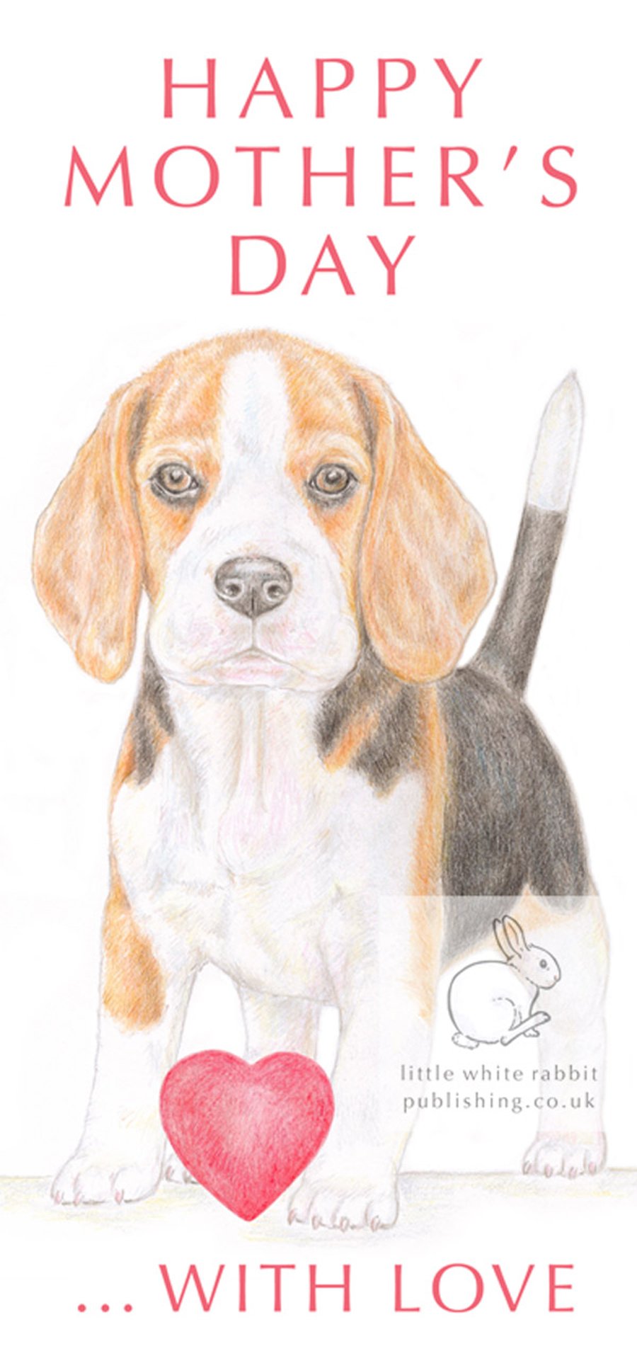 Betty the Beagle - Mother's Day Card