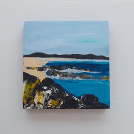 Original Coastal Painting FREE POSTAGE UK