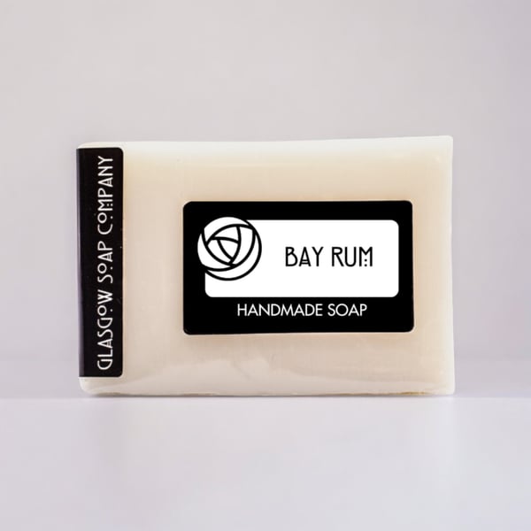 Bay Rum Handmade Soap, Vegan Scottish Soap from Glasgow Soap Company