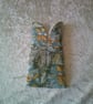 Grey, Blue and Yellow Flowers Glasses Case - Image 1