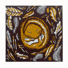 Dormouse II Limited edition screen print