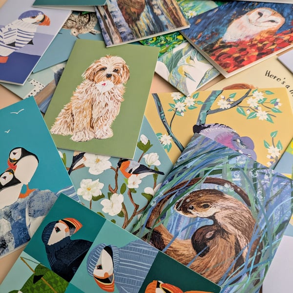 Card bundle - mixed card pack - sale 