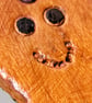 Gingerbread Christmas Ornament – Rustic Tree Decoration, Hand Painted - Image 5