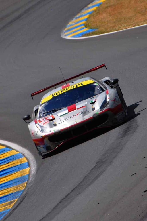 Ferrari 488 GTE EVO no54 24 Hours of Le Mans 2023 Photograph Print