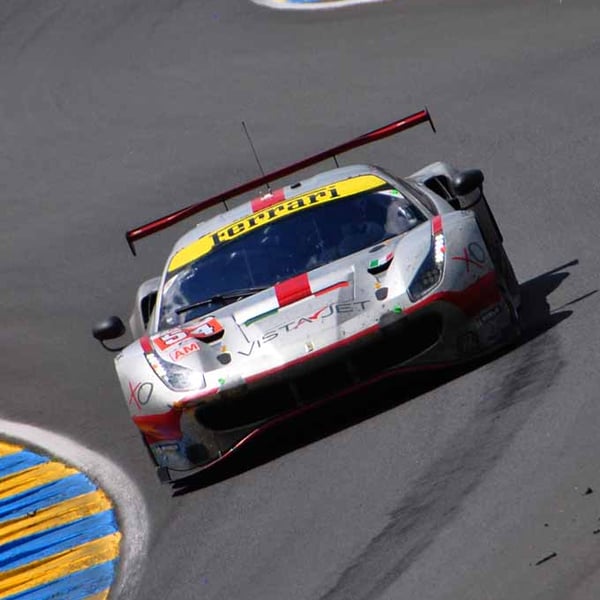 Ferrari 488 GTE EVO no54 24 Hours of Le Mans 2023 Photograph Print