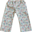 Floral barrel leg pants age 1-3 approx 