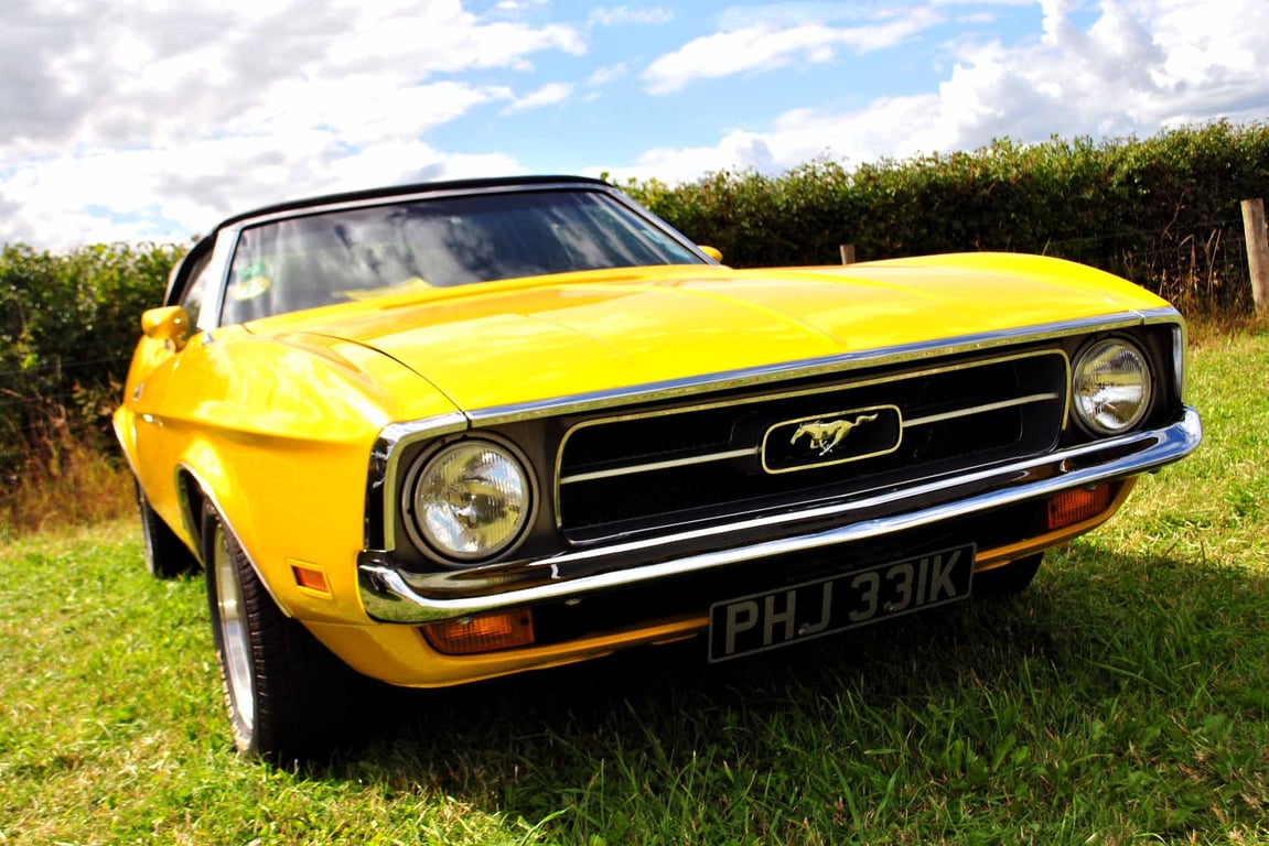 Ford Mustang Sports Car Photograph Print