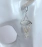 Sterling Silver Chainmaille Statement Earrings - Image 3