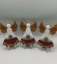 Imperfect Edition Red & Green Angels – Christmas Hanging Decoration - Image 6