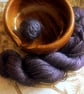 Amethyst: The Gemstone Collection - plant based hand spun yarn - Image 2