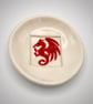 Ceramic red dragon keepsake dish - Image 3