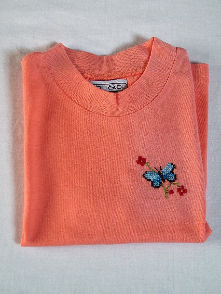 Butterfly T-shirt Age 1
