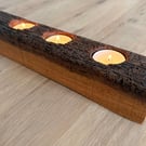 Oak candle - reclaimed from 150 year old oak beam