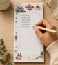 Sloth To-Do List Notepad - Desk Planner, Shopping List (Optional Magnet) - Image 2