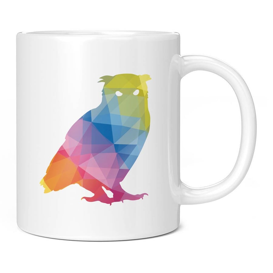 Owl Mug Novelty Present Gift Idea For Owl Lovers Birthday Anniversary Coffee Cup