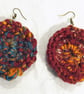 Boho Statement Earrings, - Image 2