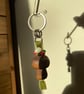Little Traditional Style Christmas Mushroom Keyring  - Image 2