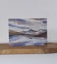 Rannoch Moor, Scottish Winter Landscape Card Printed from Original Artwork