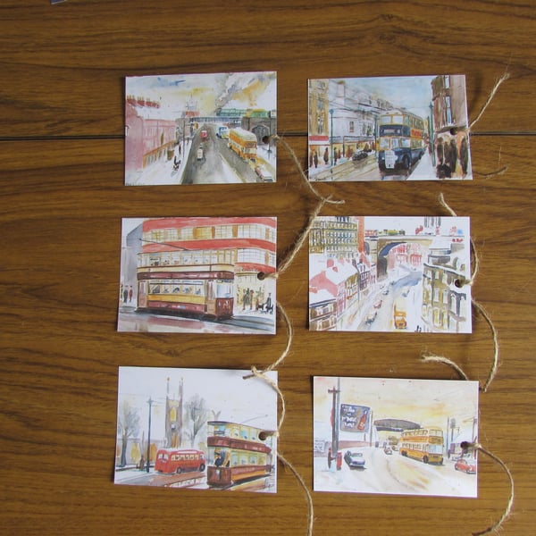 Newcastle Transport Gift Tags