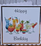 C4155   Cocktails Birthday Card - Image 1
