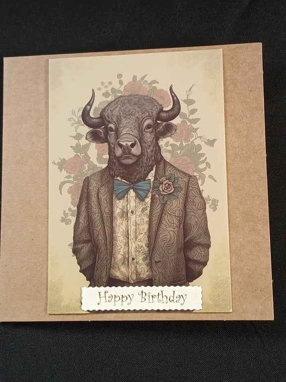 Quirky birthday card 