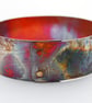 Copper Raven Crow Bracelet bangle - Image 2