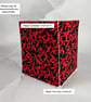 Chillis fabric basket, Chilli storage bin, Handmade - Image 10