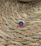 Haiti Flag Map Pin – Haitian Travel Map Push Pin for Wooden Maps, Haiti Map pin