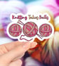 Knitting Takes Balls - Knitting Sticker - Image 2