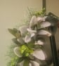 Timeless Green and Velvet Wreath, Year Round Door Decor - Image 3