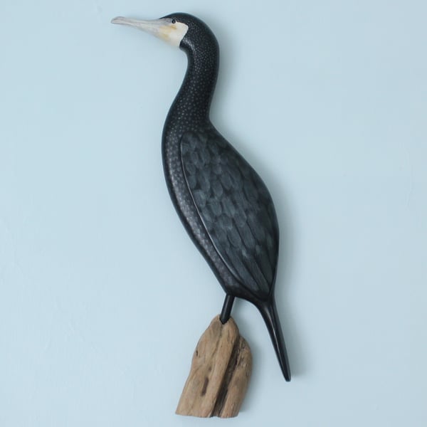 Cormorant wall hanging 