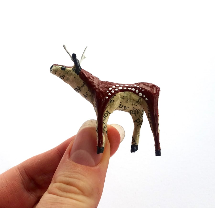 Tiny Paper Deer - MADE TO ORDER