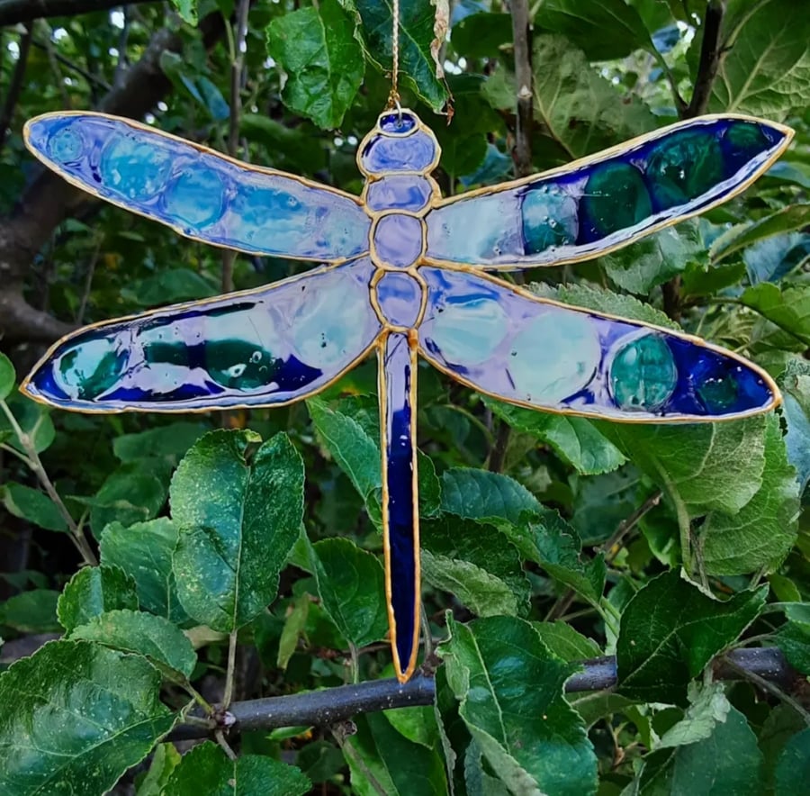Dragonfly Suncatcher Window Hanging Decoration 
