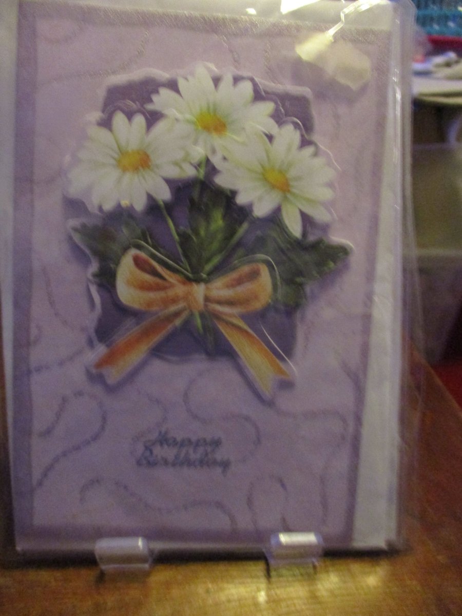 Happy Birtdhay Flower Card