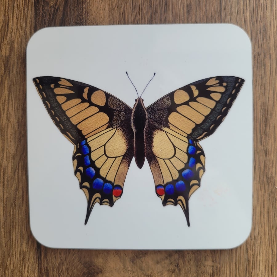 Swallowtail Butterfly Coaster